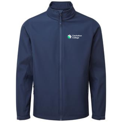 Carshalton College Navy STUDENT softshell jacket