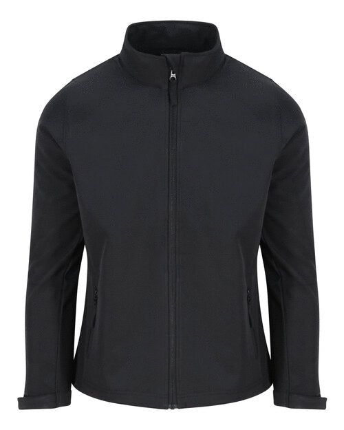 Farnborough Hair and Beauty fitted soft shell jacket - Black