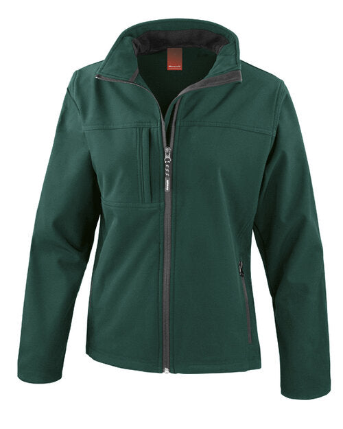 Ladies Recycled 3-Layer Softshell Jacket (R121F)