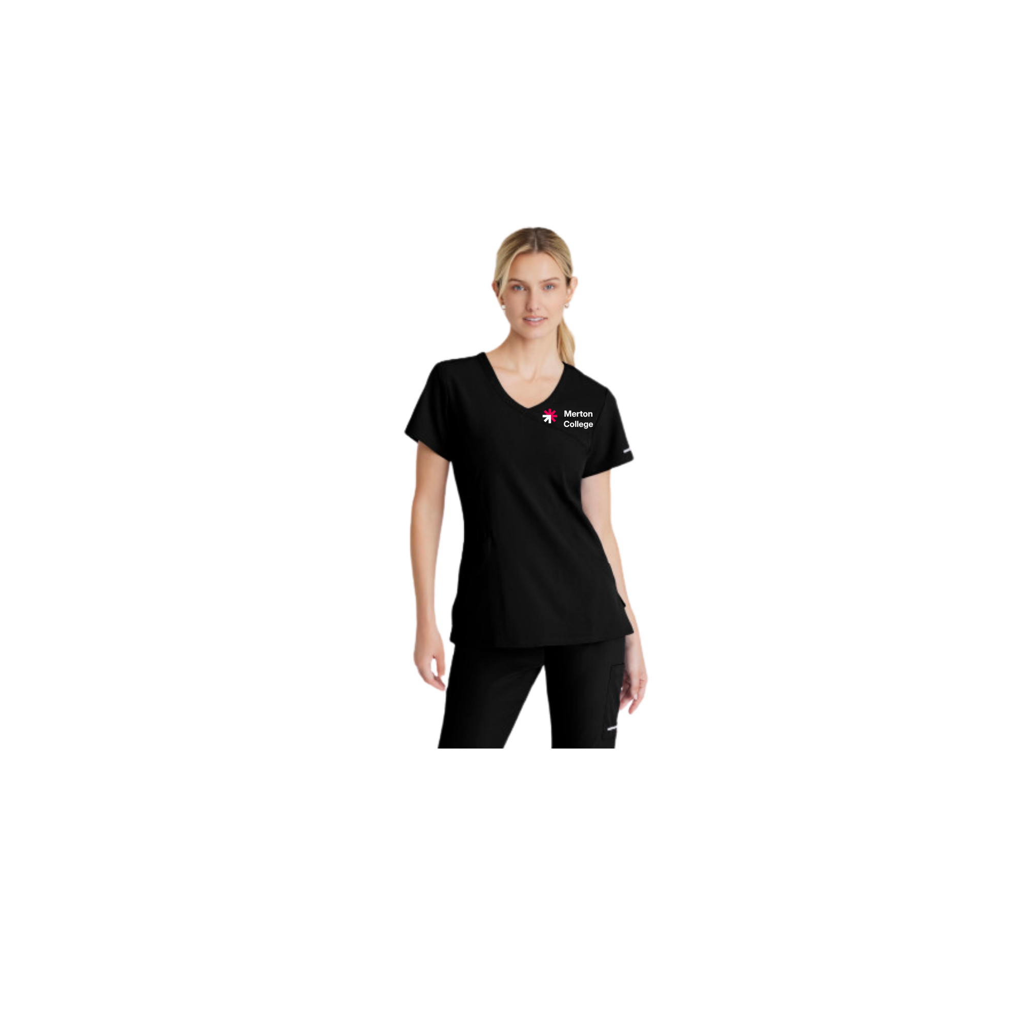 Merton College Black scrub tunic