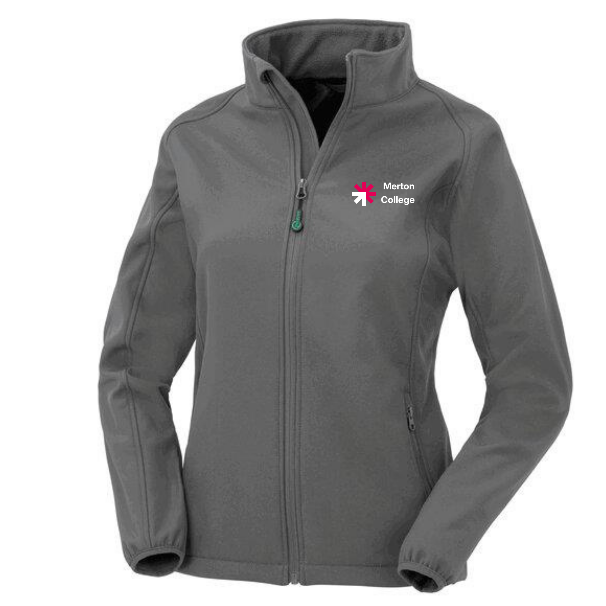Merton College Pewter softshell jacket - BEAUTY STUDENT LEVEL 3 & 4