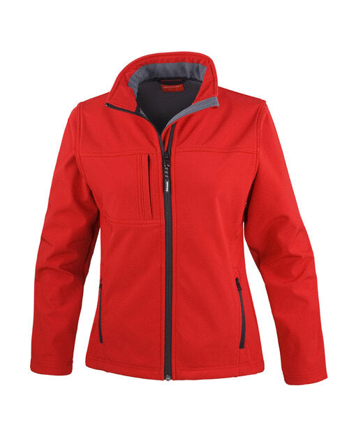 Ladies Recycled 3-Layer Softshell Jacket (R121F)