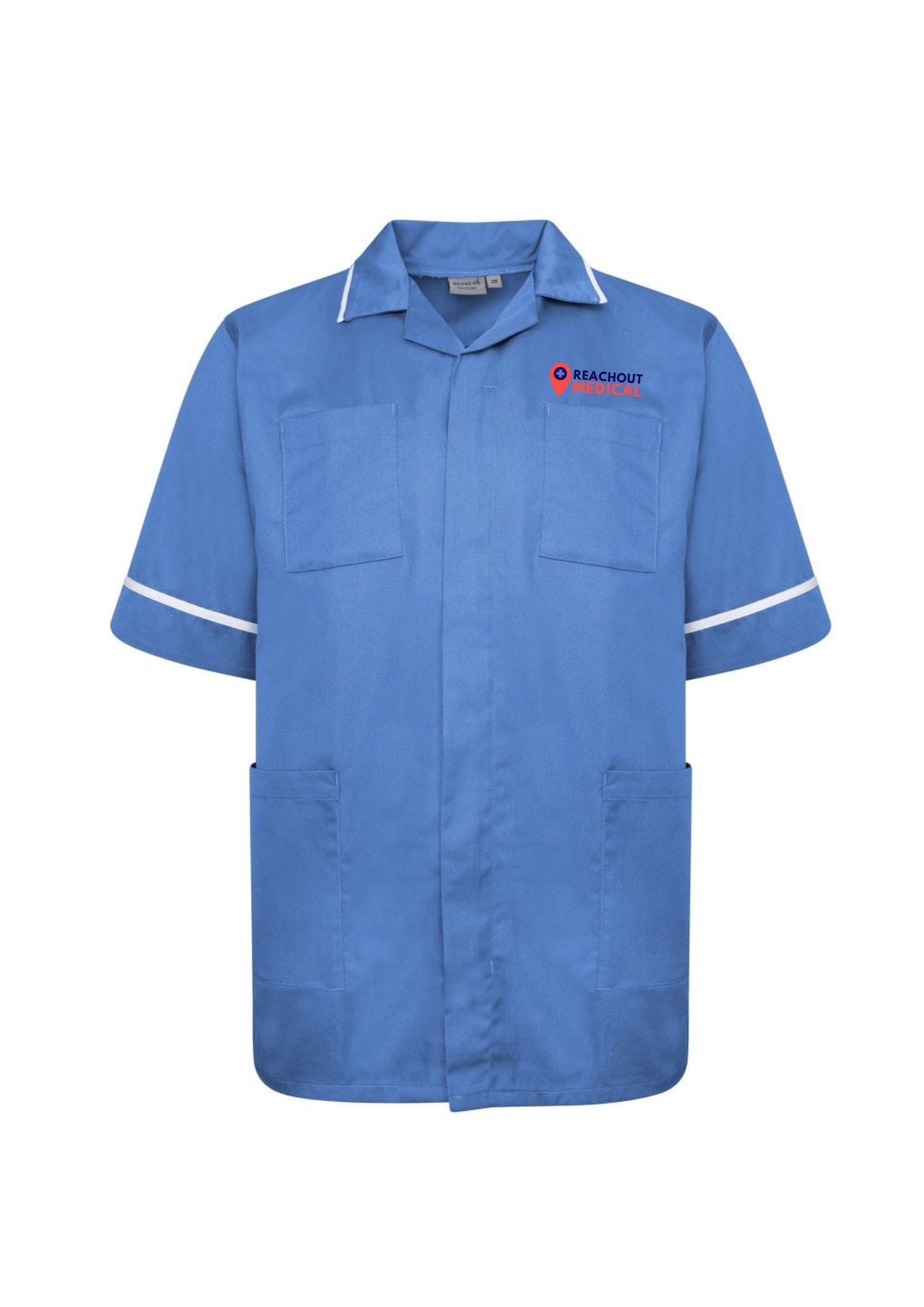 Reachout Medical male healthcare tunic hospital blue