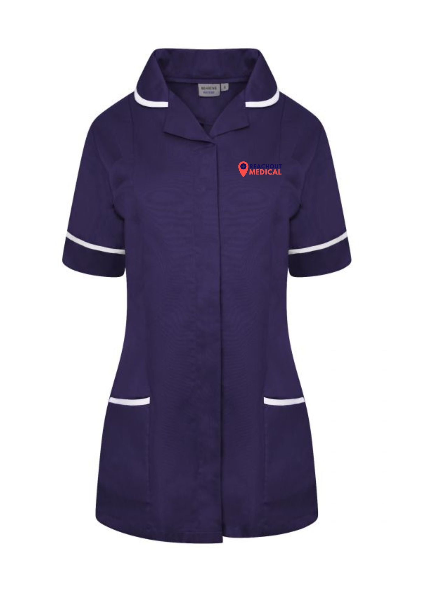 Reachout Medical Ladies Healthcare Tunic Navy Blue