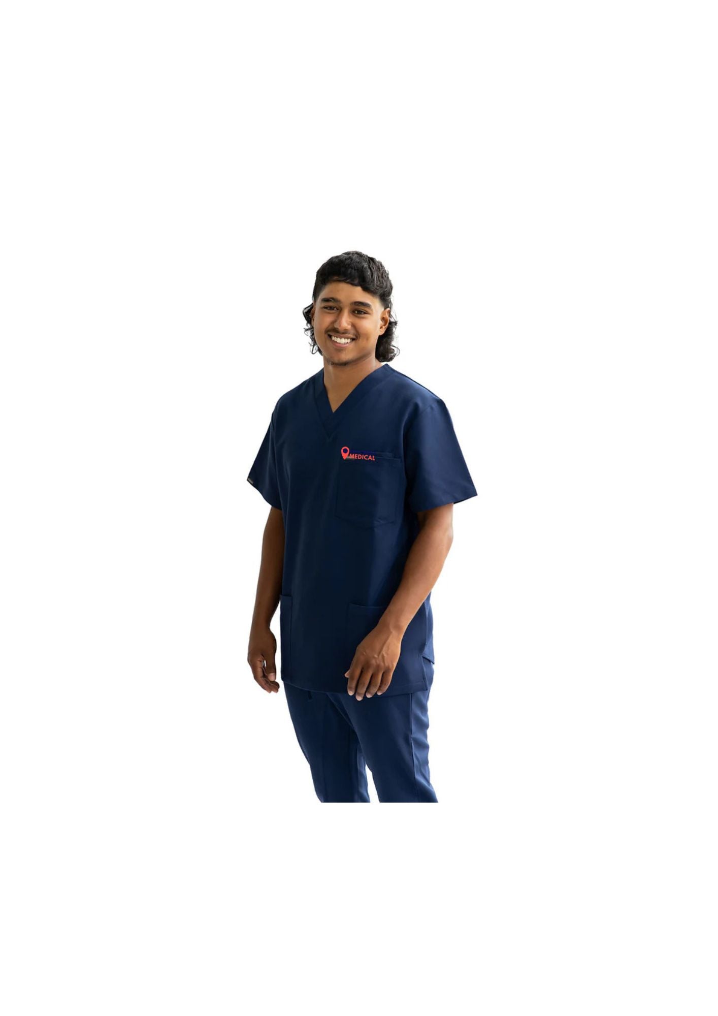 Reachout Medical navy blue scrub set