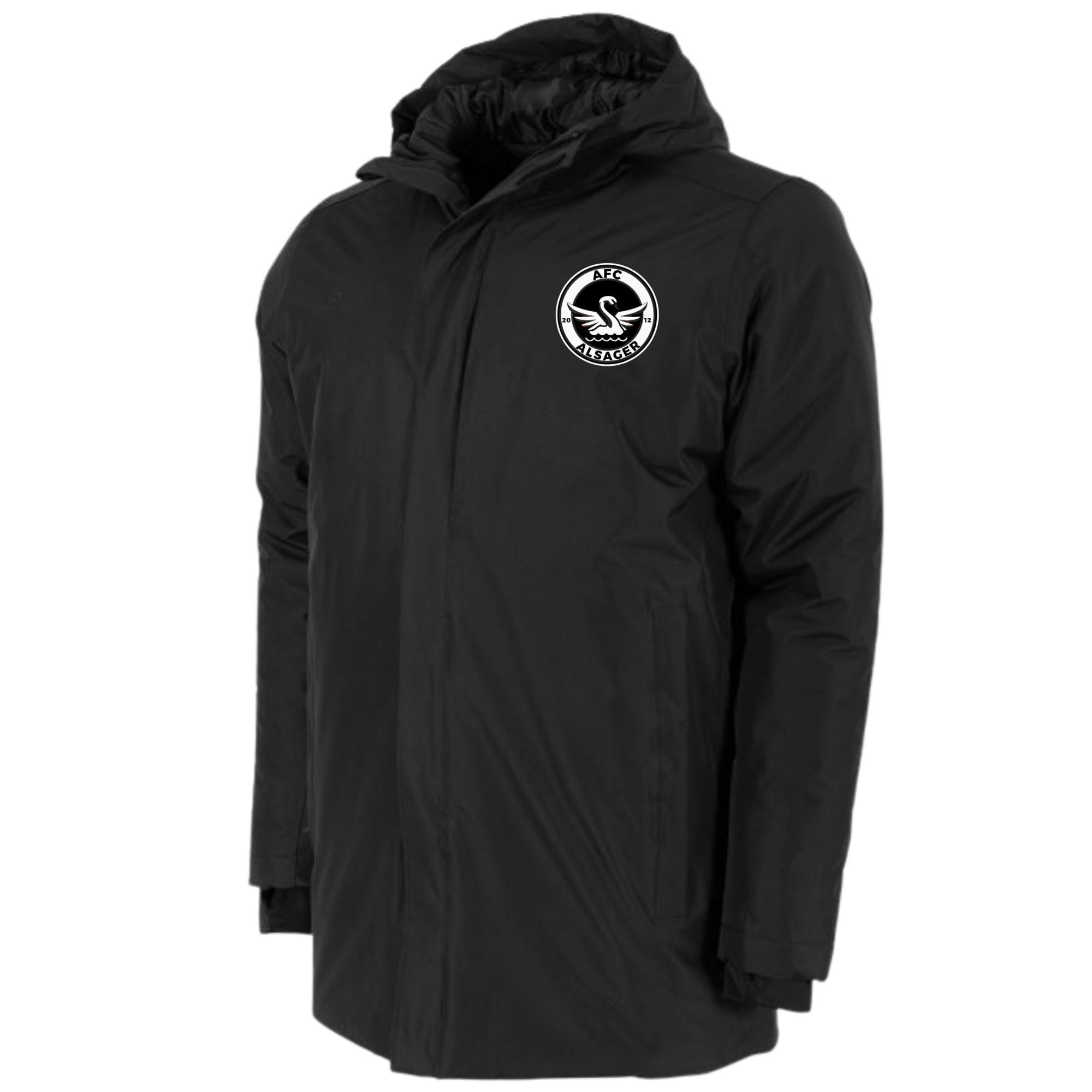 Alsager Football Club padded long coaches jacket