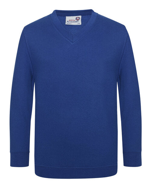Children's V-Neck School Sweatshirt (AC003B)
