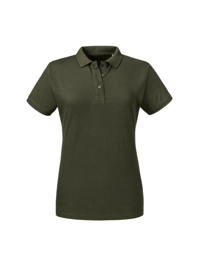 Russell Ladies Pure Organic Polo (508F)