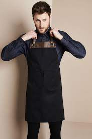 Espresso Bib Apron (PR123)