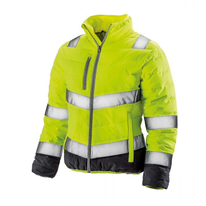 Result Ladies Soft Padded Safety Jacket (RS325F)