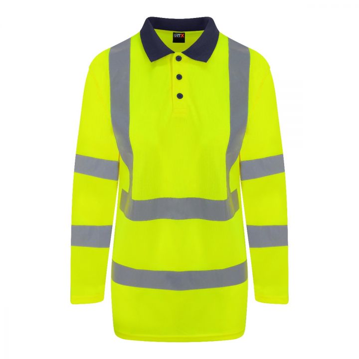 Pro RTX High Visibility Long Sleeve Polo (RX715M)
