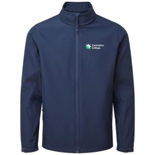 Carshalton College Navy softshell jacket