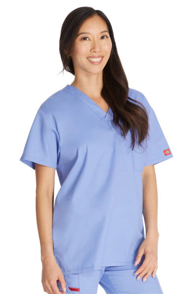 Dickies EDS Cotton Rich Unisex Scrub Top (86706)