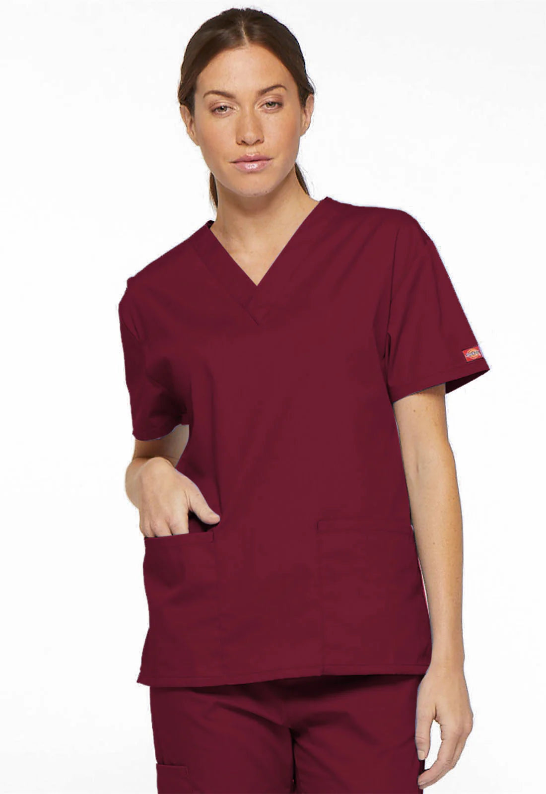 Dickies EDS Cotton Rich Unisex Scrub Top (86706)