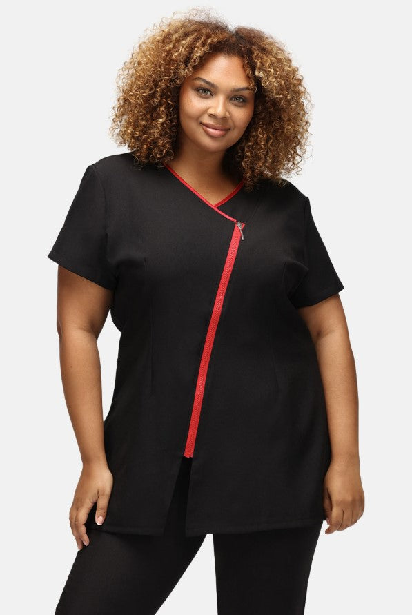 La Beeby Eve Tunic with Contrast Zip