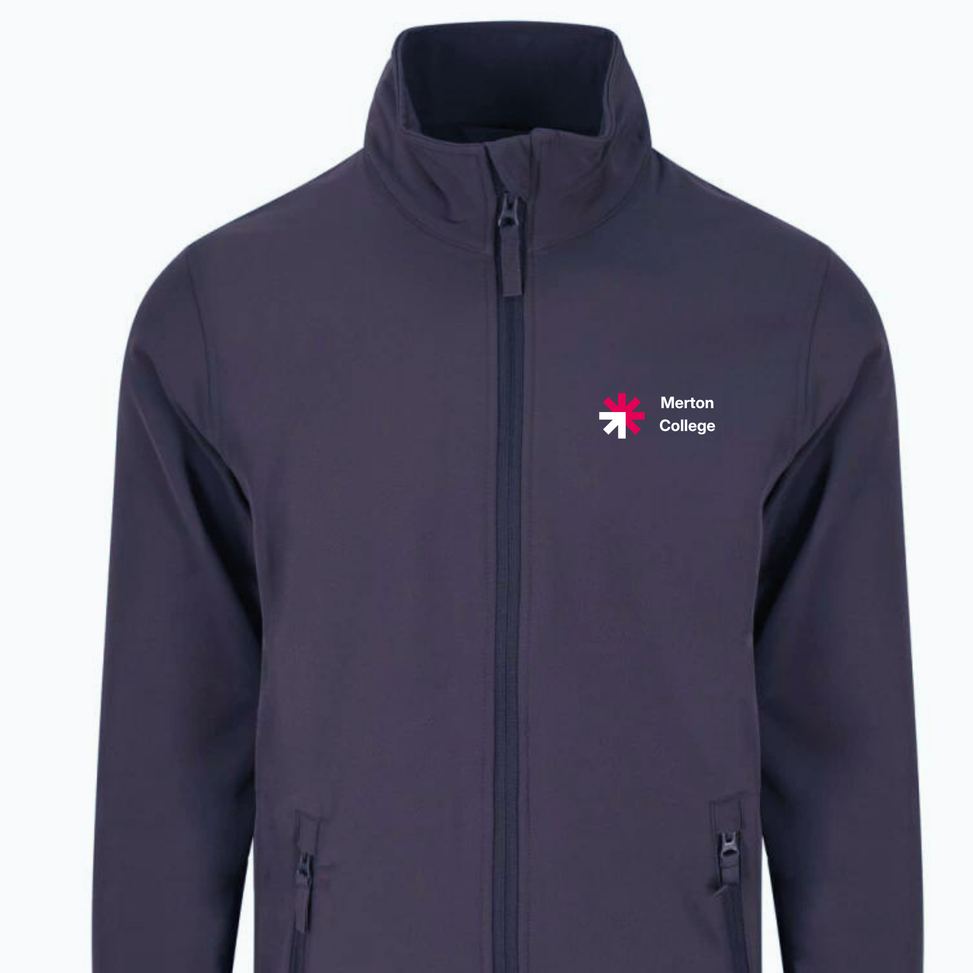 Merton College Navy STUDENT softshell jacket