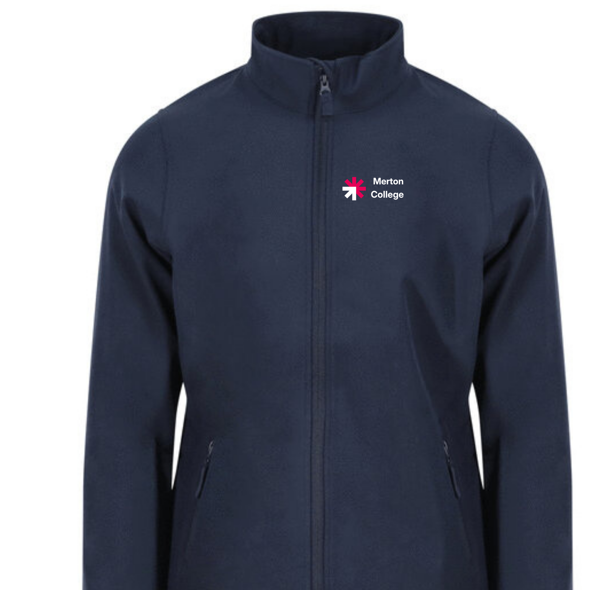 Merton College Navy softshell jacket -BEAUTY LEVEL 1 & 2