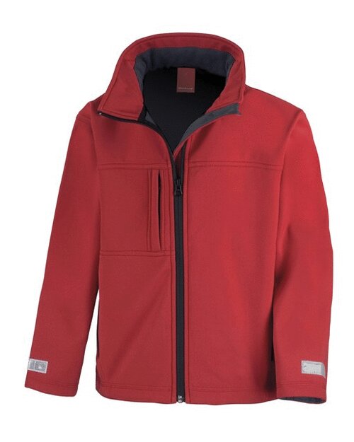 Children's Softshell Jacket with Reflective Detail (R121B)