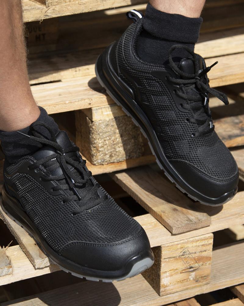 Black Workguard Safety Trainers (R456)