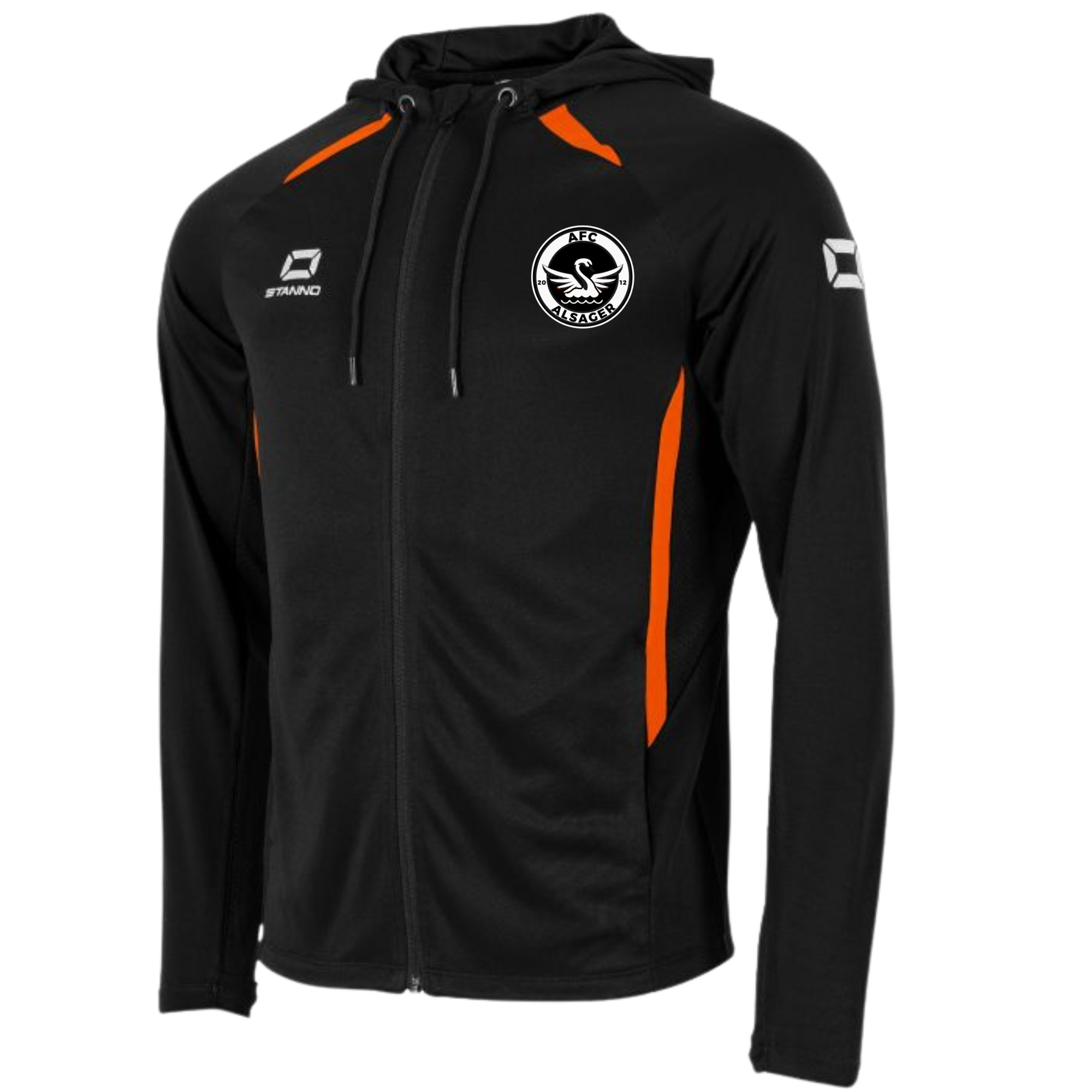 Alsager Football 1/4 zipped hoodie