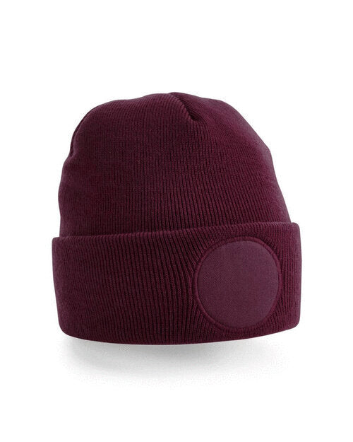 Beanie with Circular Patch (B446)