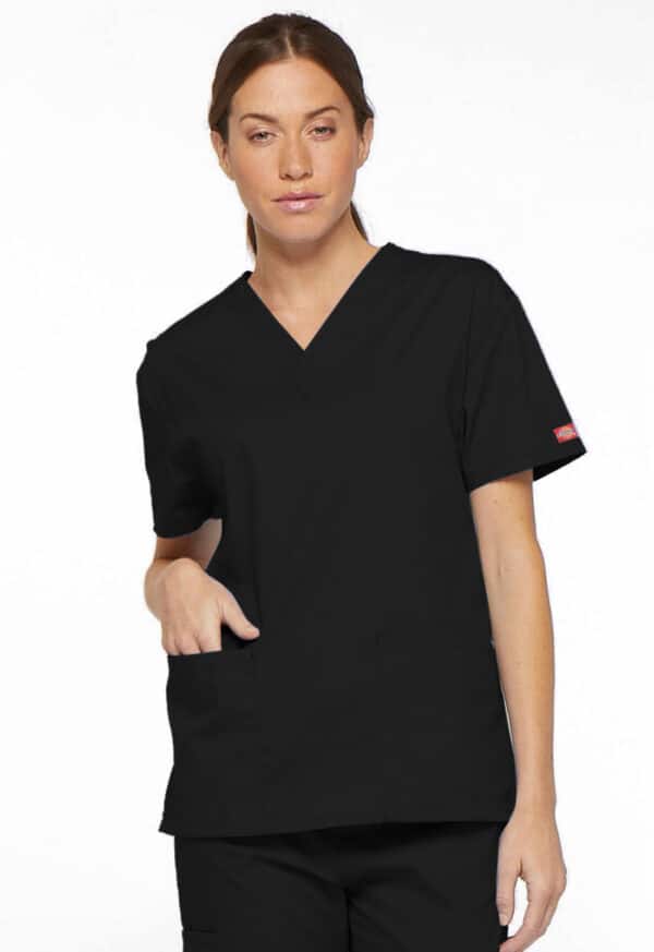 Dickies EDS Cotton Rich Unisex Scrub Top (86706)