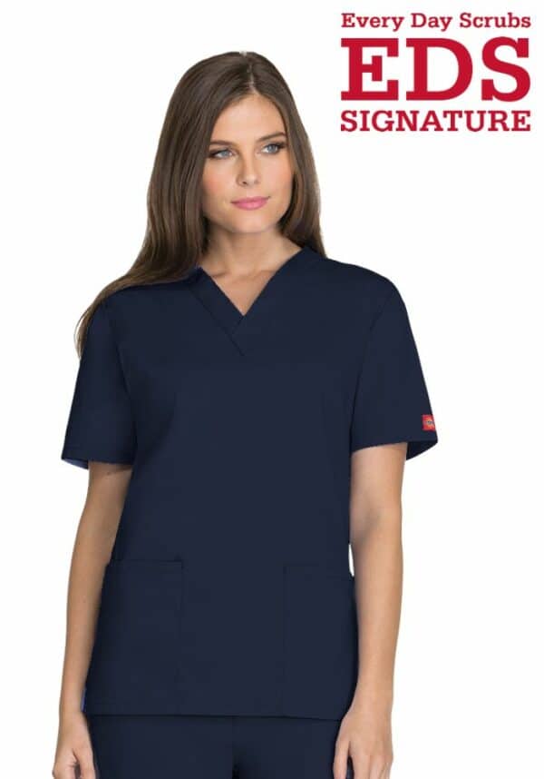 Dickies EDS Cotton Rich Unisex Scrub Top (86706)