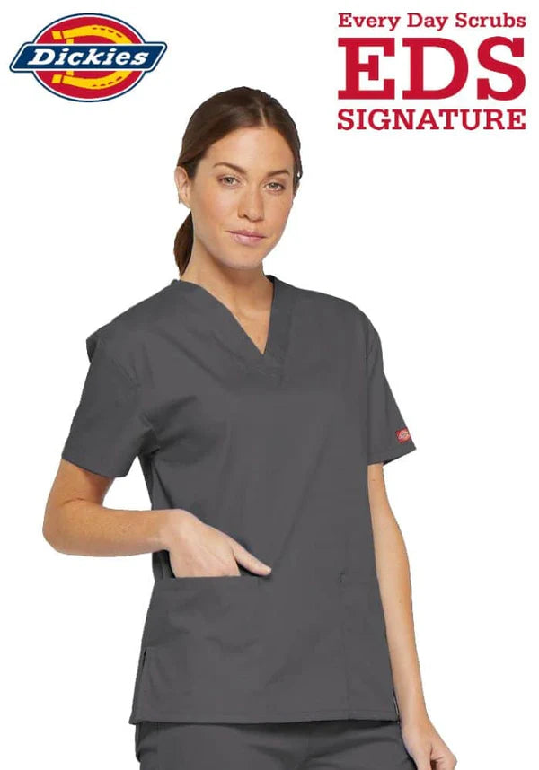 Dickies EDS Cotton Rich Unisex Scrub Top (86706)