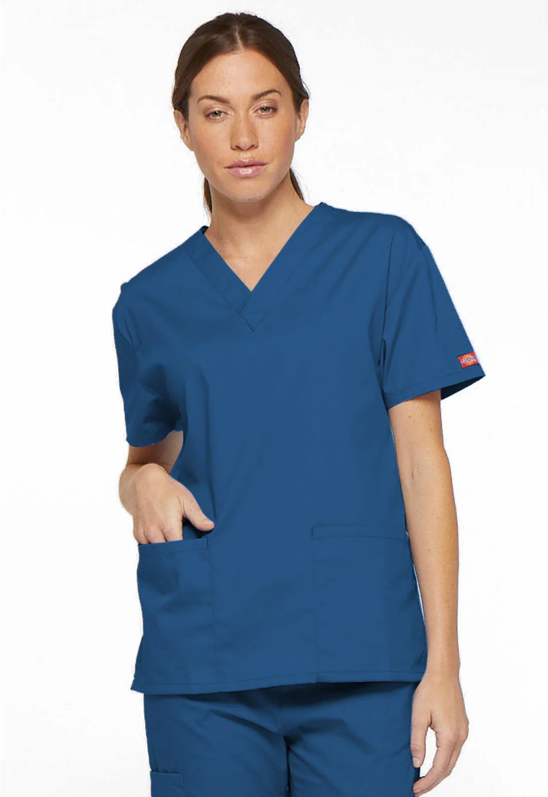 Dickies EDS Cotton Rich Unisex Scrub Top (86706)