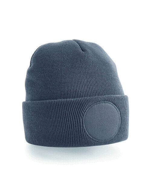 Beanie with Circular Patch (B446)