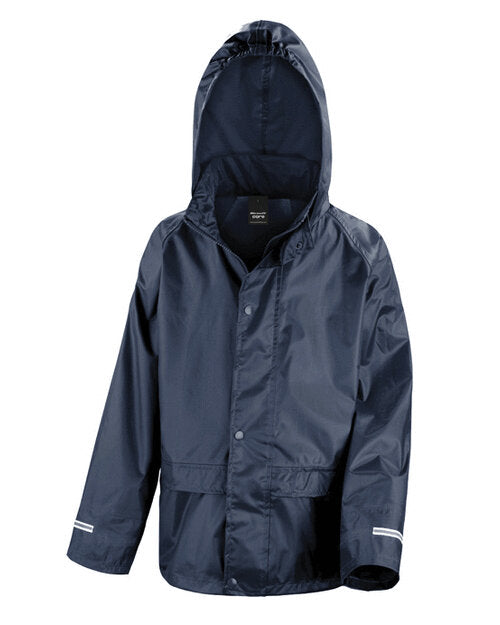 Children's Rain Jacket with Reflective Detail (R227B)