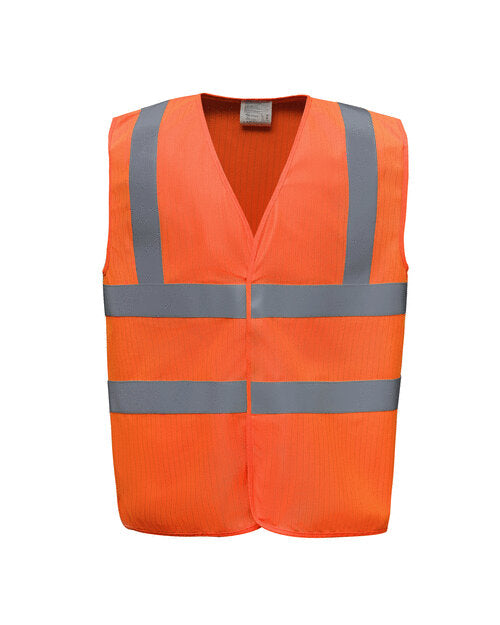 High-Visibility Anti-Static Flame Retardant Waistcoat (YK074)