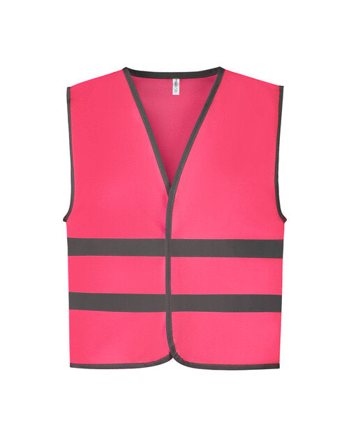 Children's Reflective Border Waistcoat (YK102B)