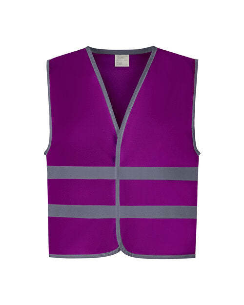 Children's Reflective Border Waistcoat (YK102B)