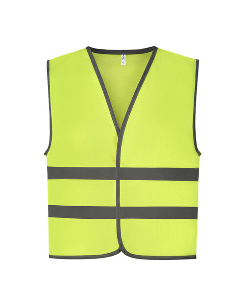 Children's Reflective Border Waistcoat (YK102B)