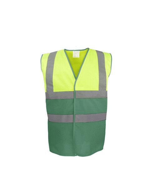 Two Tone High-Visibility Waistcoat (YK053)