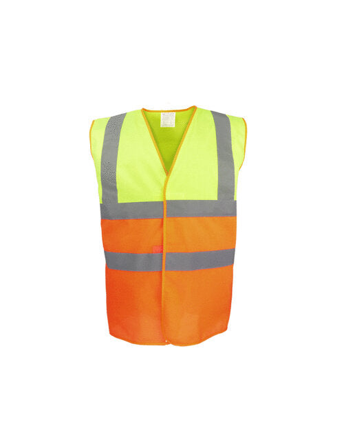 Two Tone High-Visibility Waistcoat (YK053)