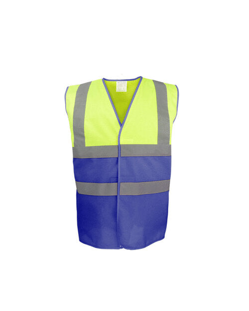 Two Tone High-Visibility Waistcoat (YK053)