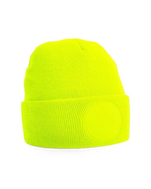 Beanie with Circular Patch (B446)