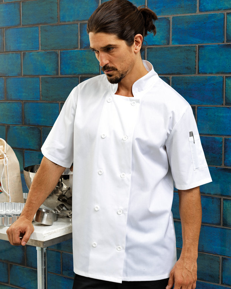 Short Sleeve Chefs Jacket PR656