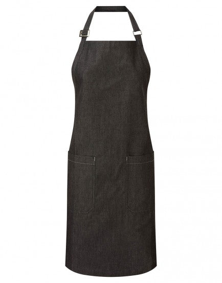 Denim Sustainable Bib Apron (PR113)