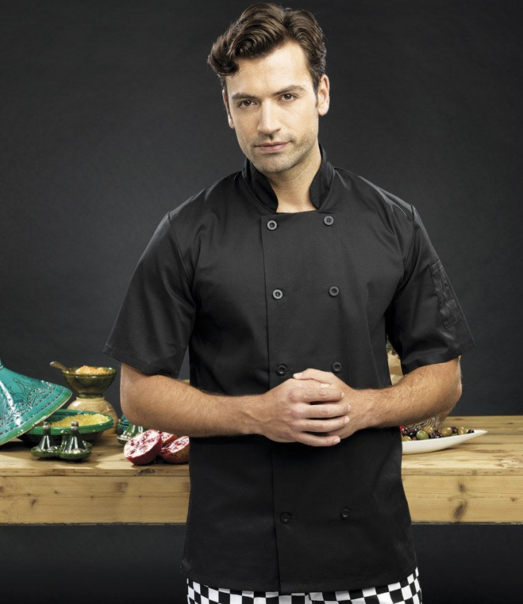 Short Sleeve Chefs Jacket PR656