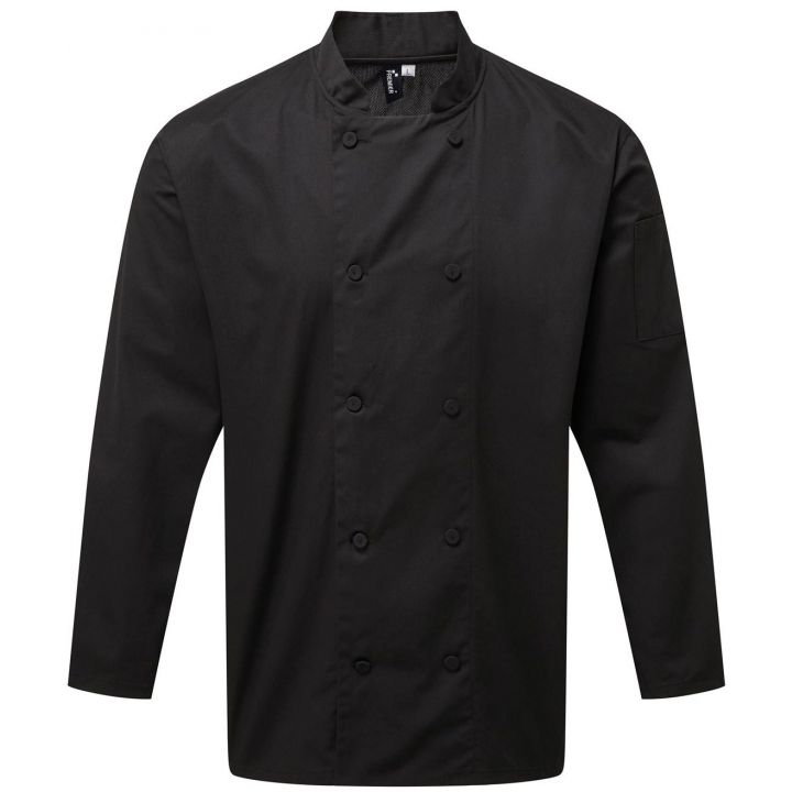 Coolchecker Long Sleeve Chef Jacket (PR903)