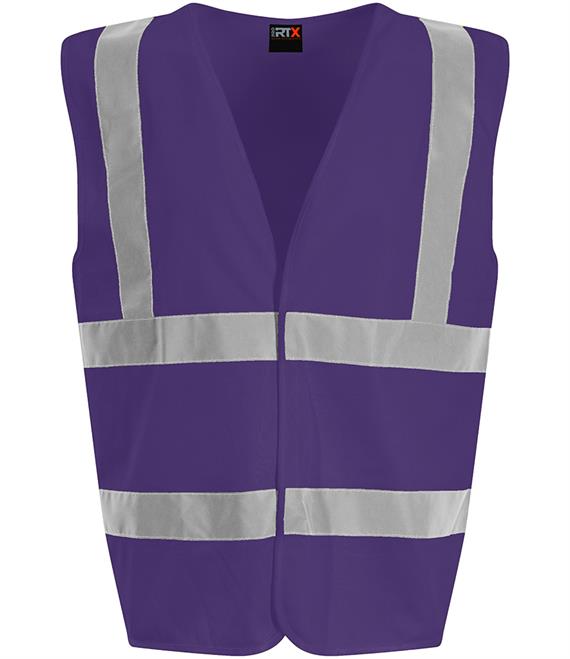 Pro RTX High Visibility Waistcoat in Solid Colours (RX700M)